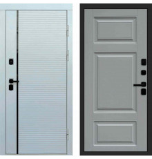 Входная дверь White line Лион grey софт