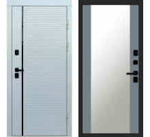 Входная дверь White line Зеркало grey софт