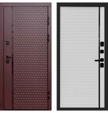 Входная дверь Simple Шоколад porte white