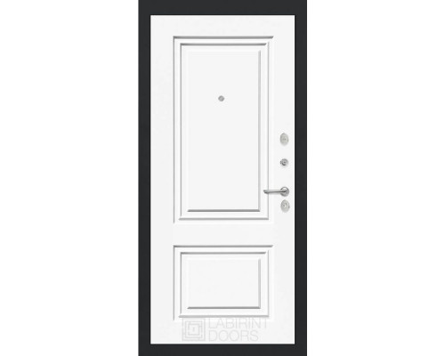 Входная металлическая дверь АРТ графит - 26 - Эмаль RAL 9003