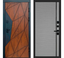 Входная дверь Геометрия porte grey софт