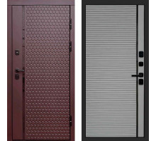Входная дверь Simple Шоколад porte grey софт