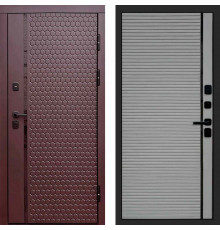Входная дверь Simple Шоколад porte grey софт